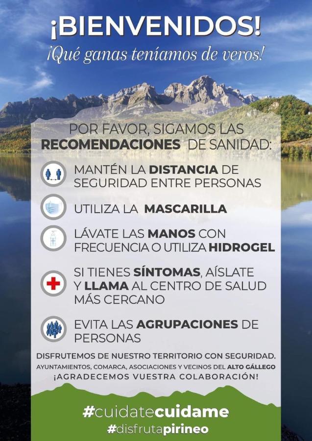 Hotel Bocale Sallent De Gallego Luaran gambar